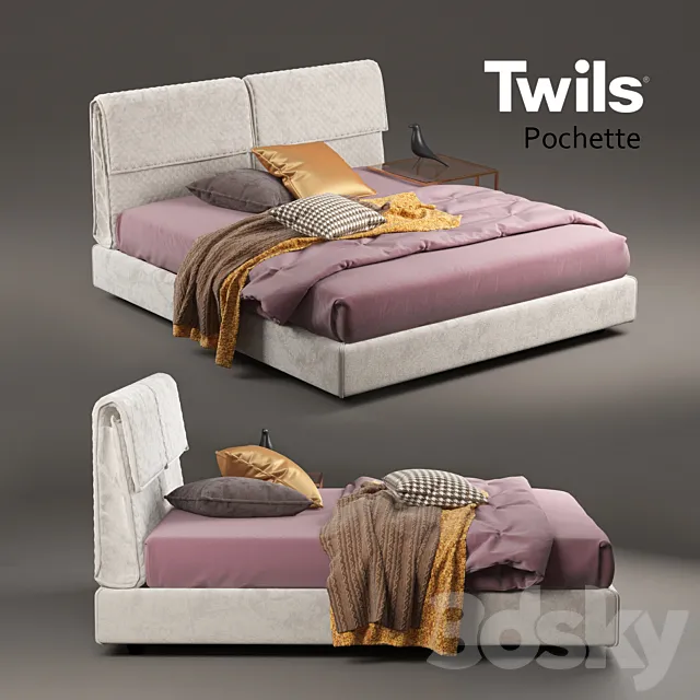 Furniture – Bed 3D Models – 0768