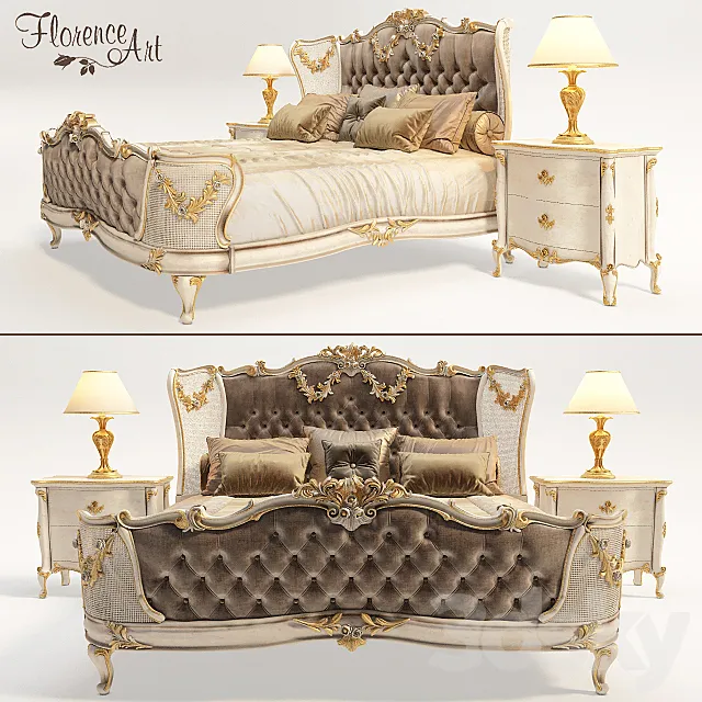 Furniture – Bed 3D Models – 0769