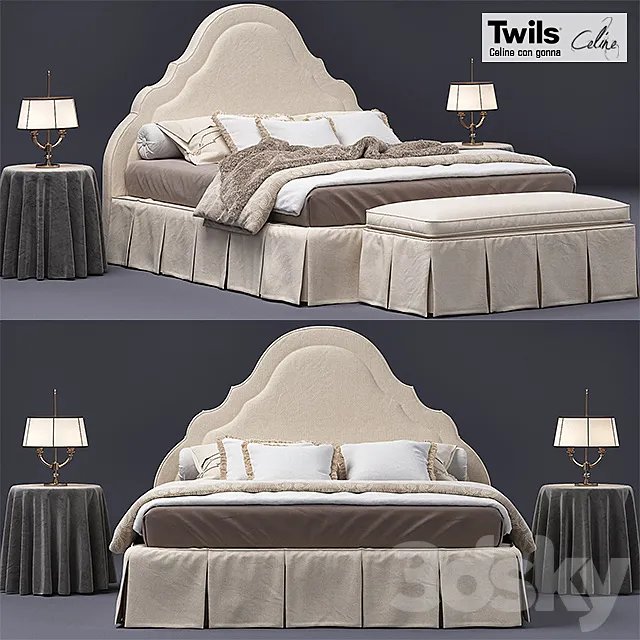 Furniture – Bed 3D Models – 0773
