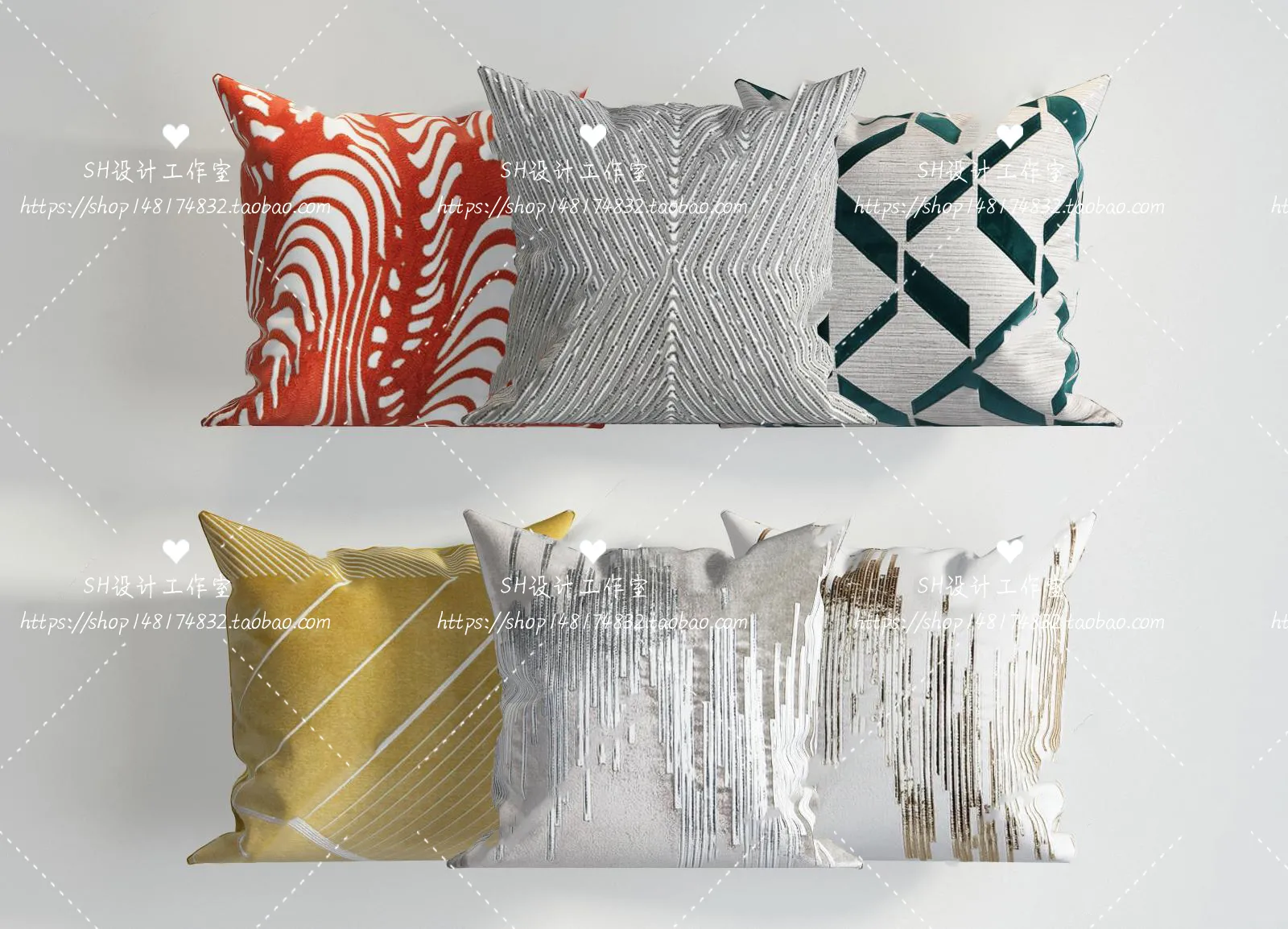 Pillows – 3Dsmax Models – 0034