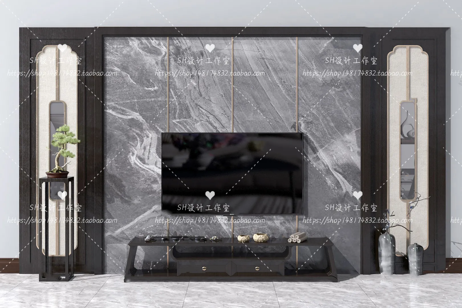 TV Cabinets – 3D Models – 0016