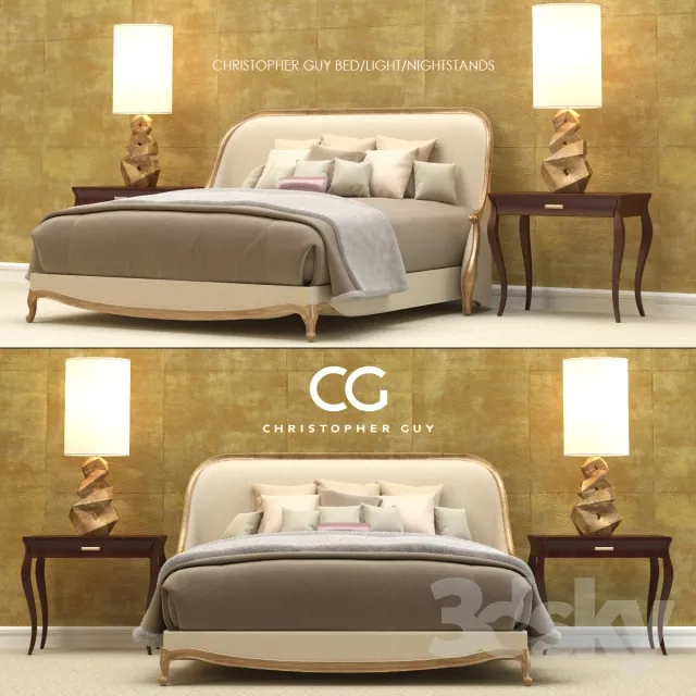 Furniture – Bed 3D Models – 0786