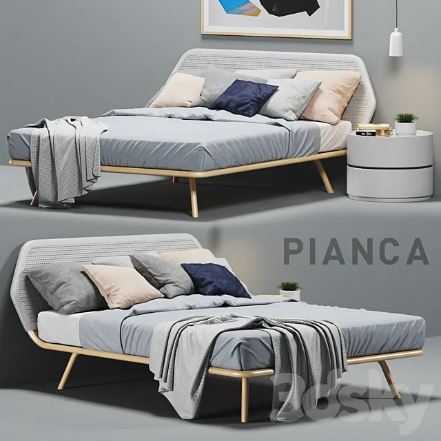 Furniture – Bed 3D Models – 0788