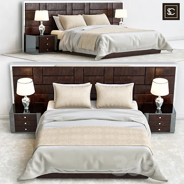 Furniture – Bed 3D Models – 0789