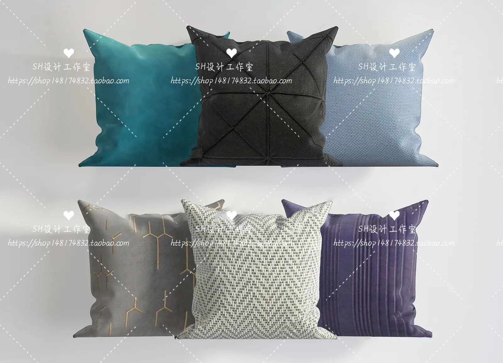 Pillows – 3Dsmax Models – 0038