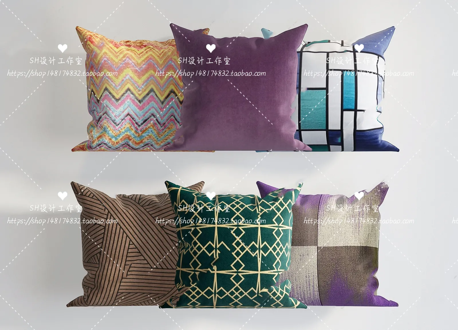 Pillows – 3Dsmax Models – 0043