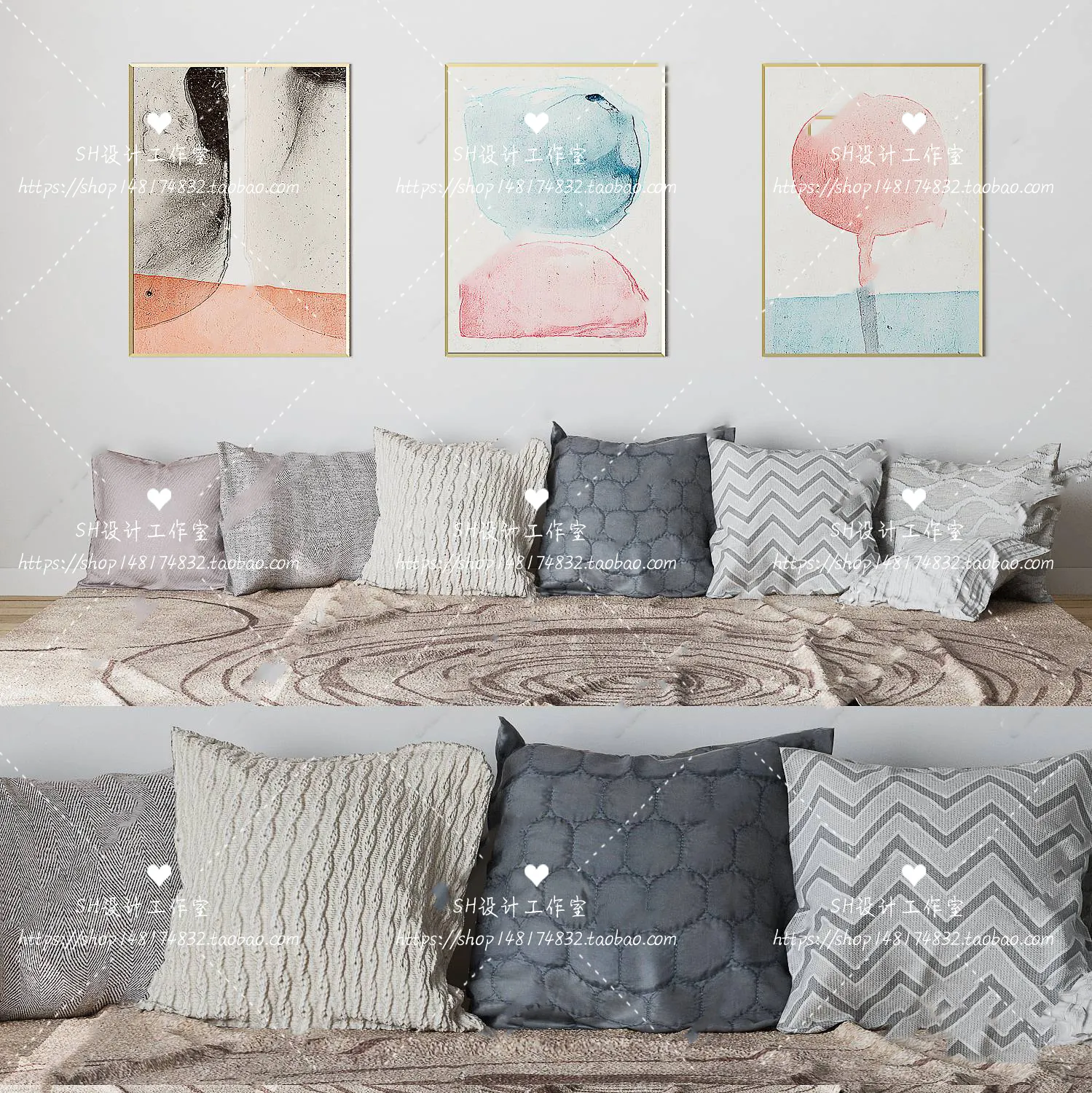 Pillows – 3Dsmax Models – 0044
