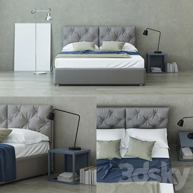 Furniture – Bed 3D Models – 0807