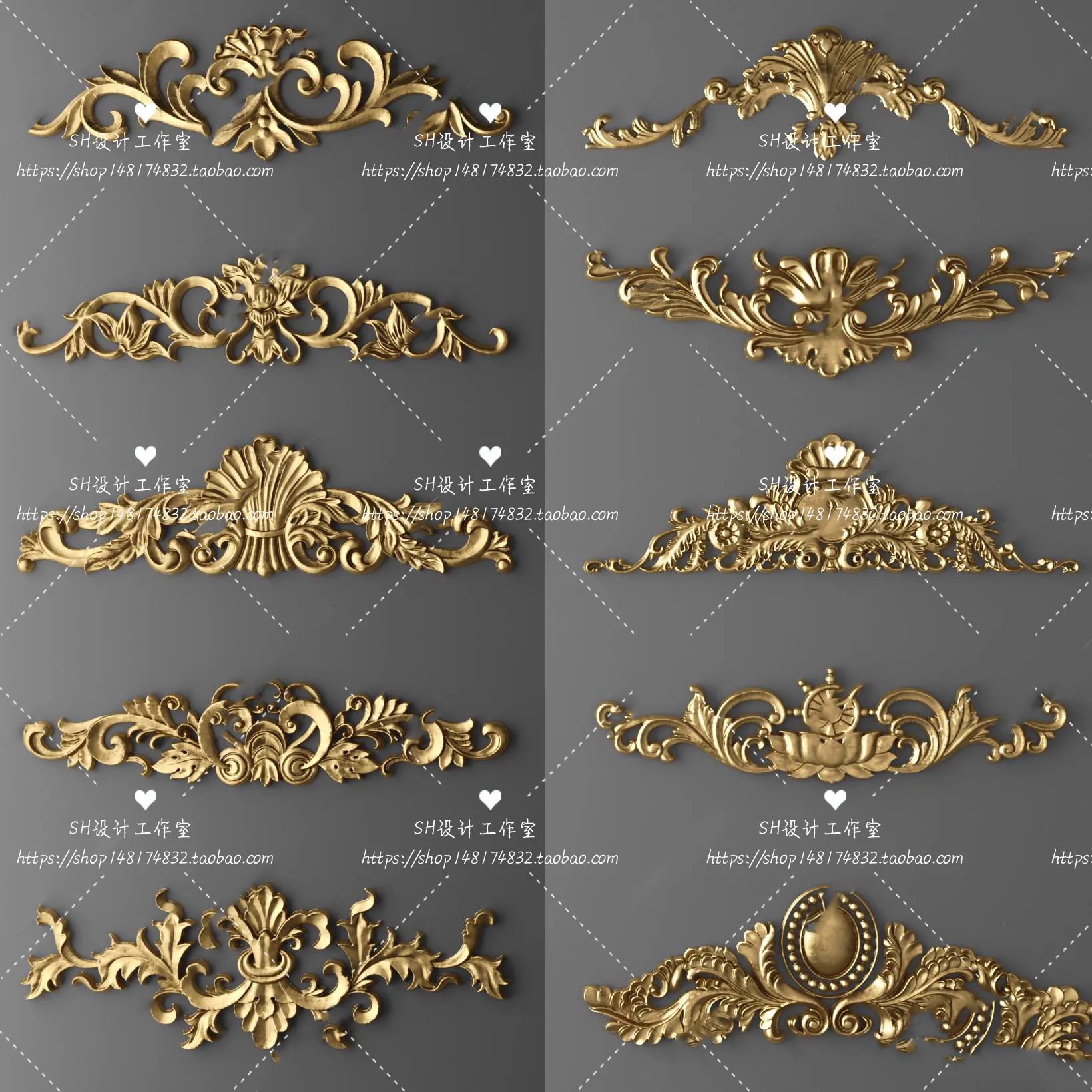 Decorative Plaster – 3D Models – 0003