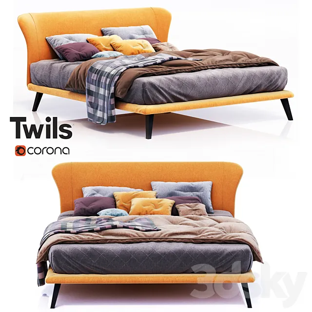 Furniture – Bed 3D Models – 0812