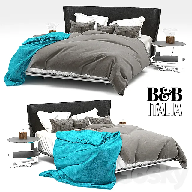Furniture – Bed 3D Models – 0814