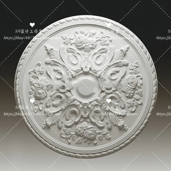 Decorative Plaster – 3D Models – 0151