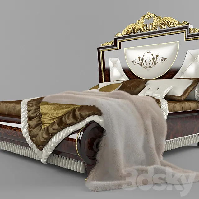Furniture – Bed 3D Models – Arredamenti Amadeus art.1670