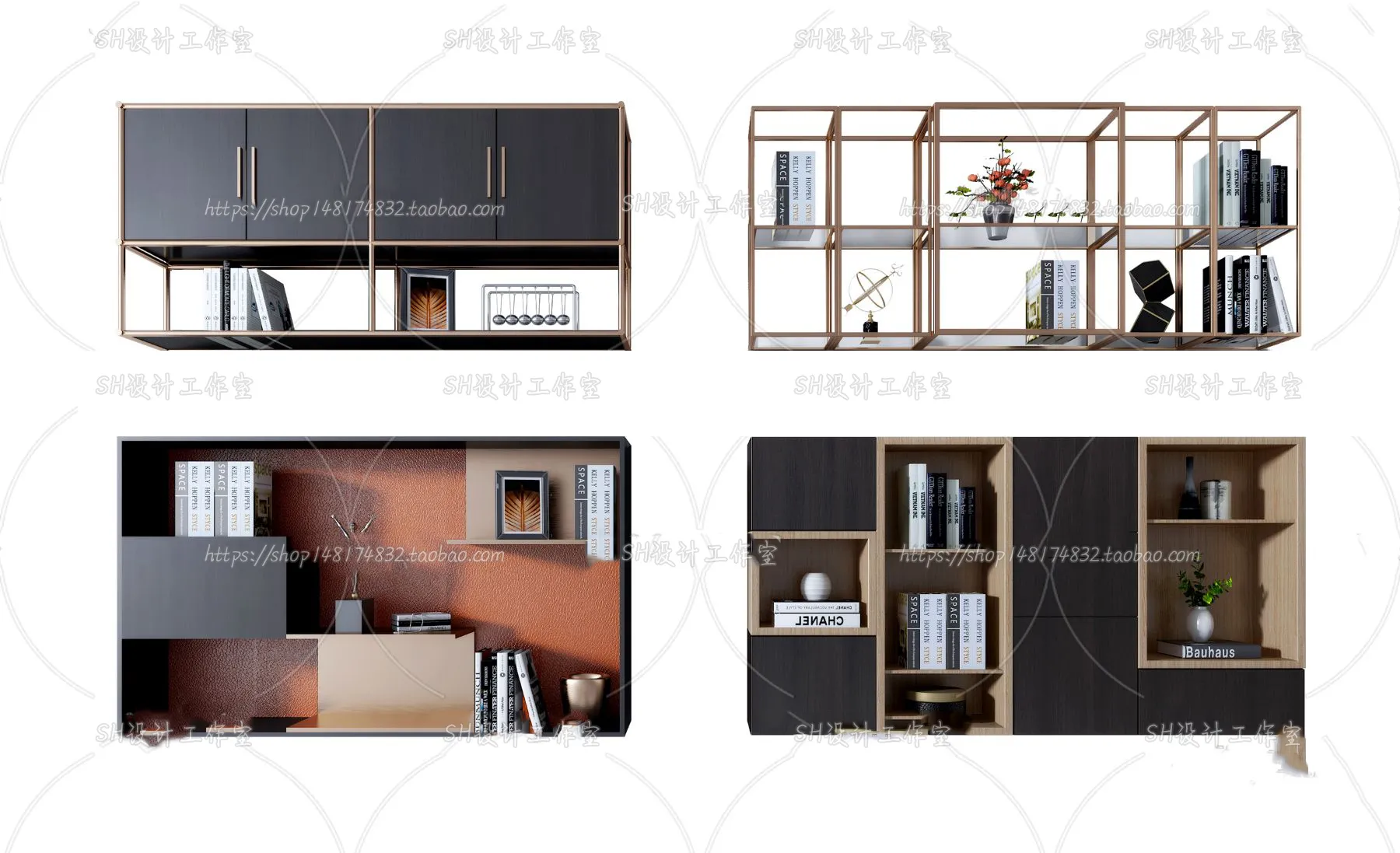 Wall Cabinets – 3D Models – 0018