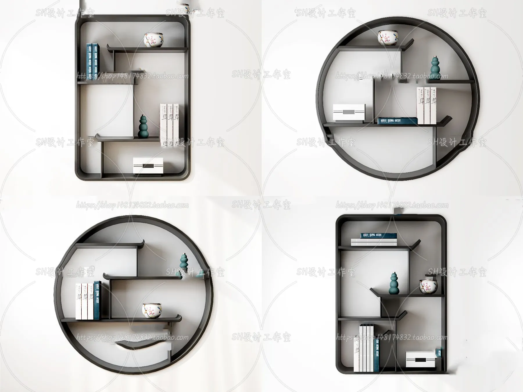 Wall Cabinets – 3D Models – 0031