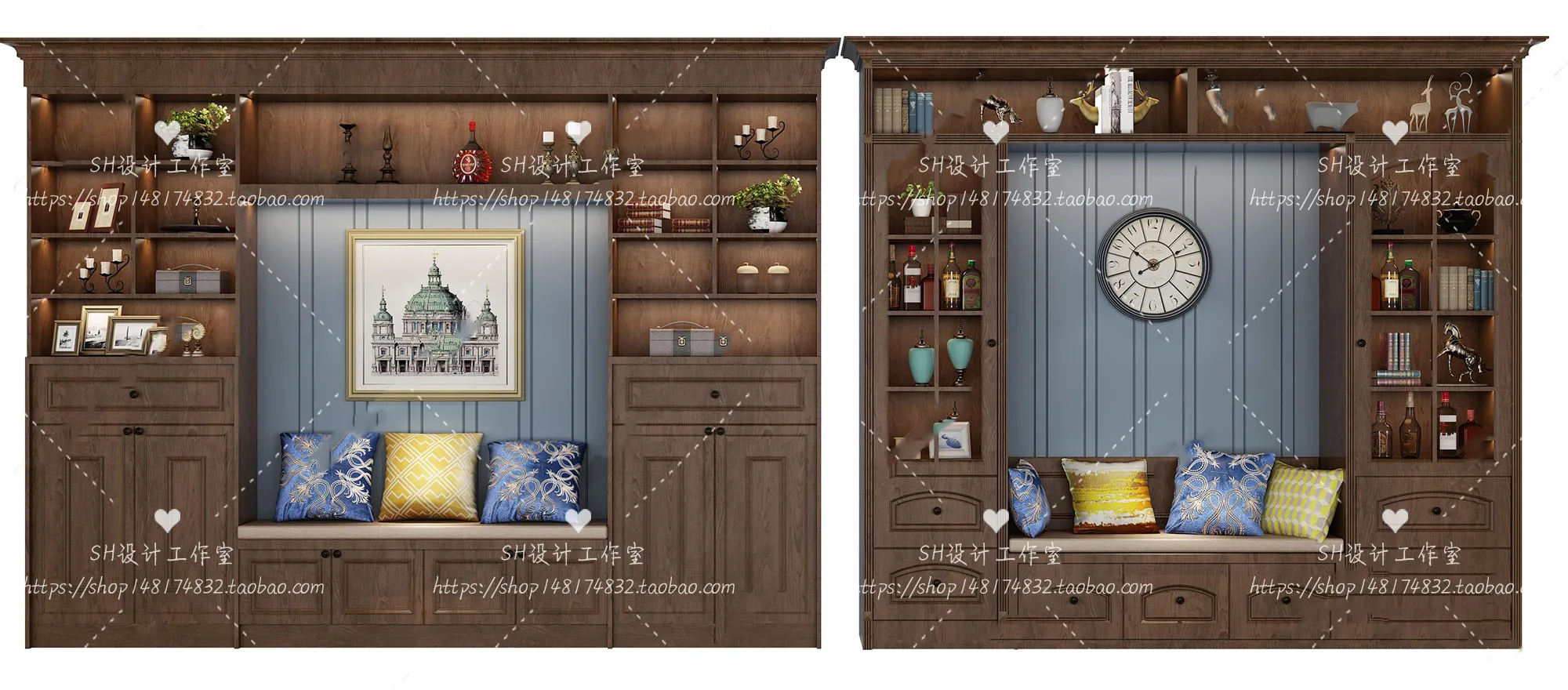 Wardrobe Shoe – Clothes Cabinets – Wardropes – 3D Models – 0059