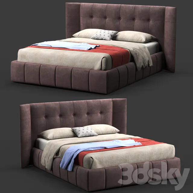 Furniture – Bed 3D Models – Bed Felis Foster
