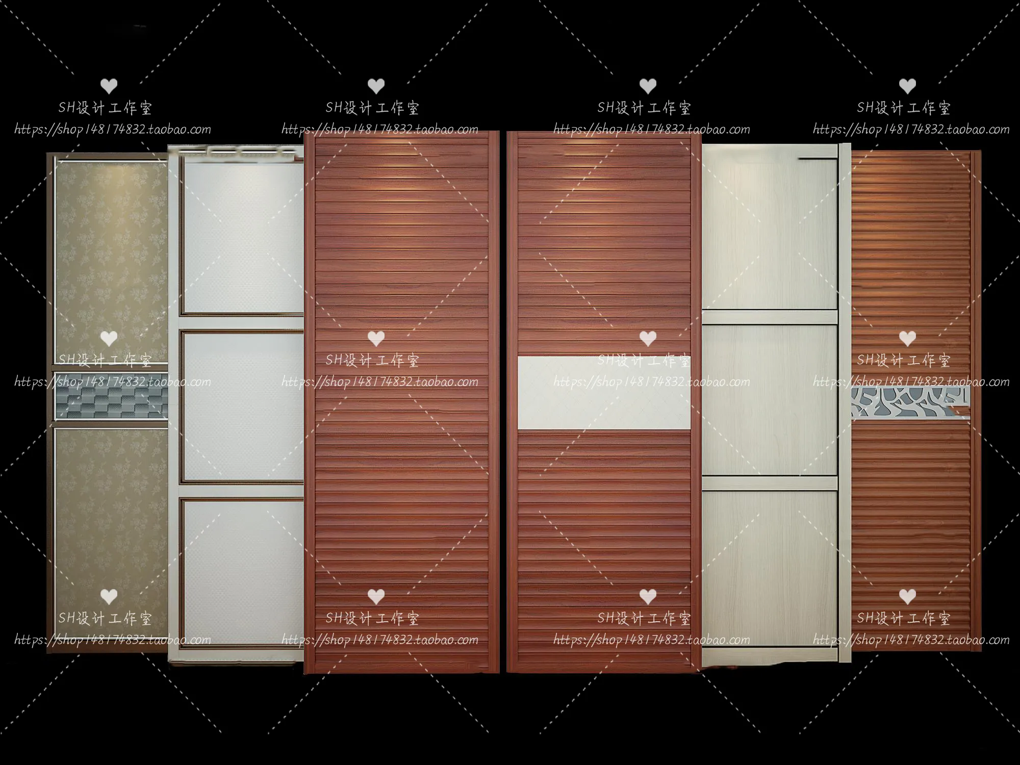 Wardrobe Shoe – Clothes Cabinets – Wardropes – 3D Models – 0154