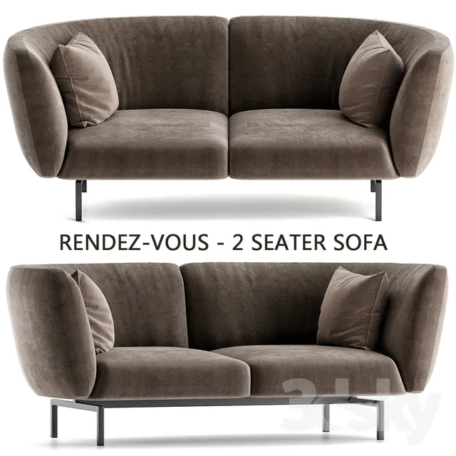 Furniture – Sofa 3D Models – 0189