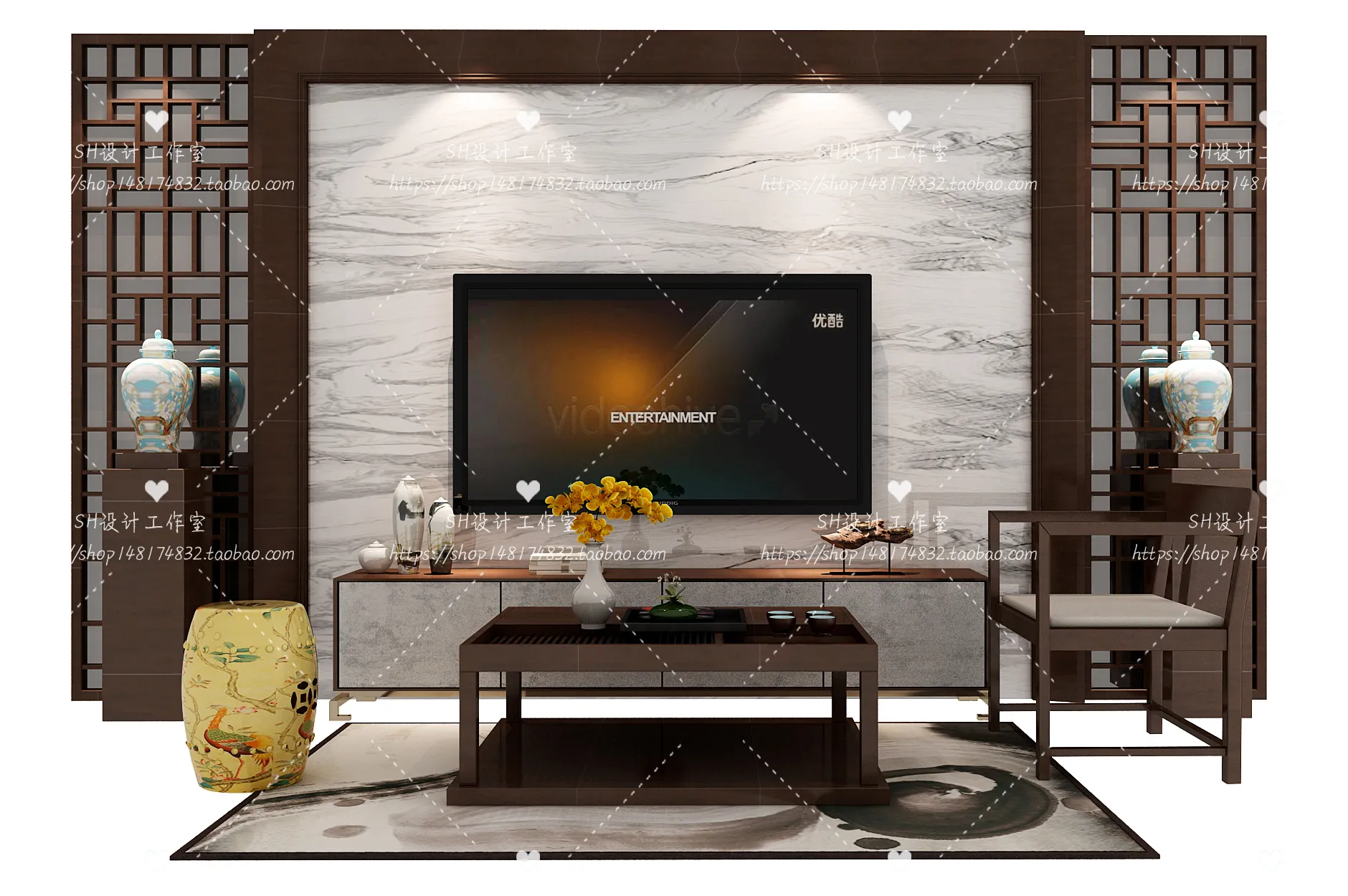 TV Cabinets – 3D Models – 0022