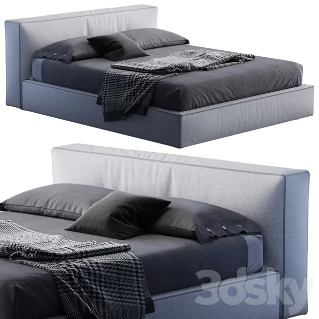 Furniture – Bed 3D Models – Bed Mark