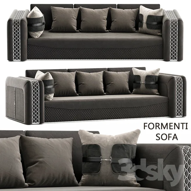 Formenti FOR2476 Infinity Sofa 3DS Max - thumbnail 3