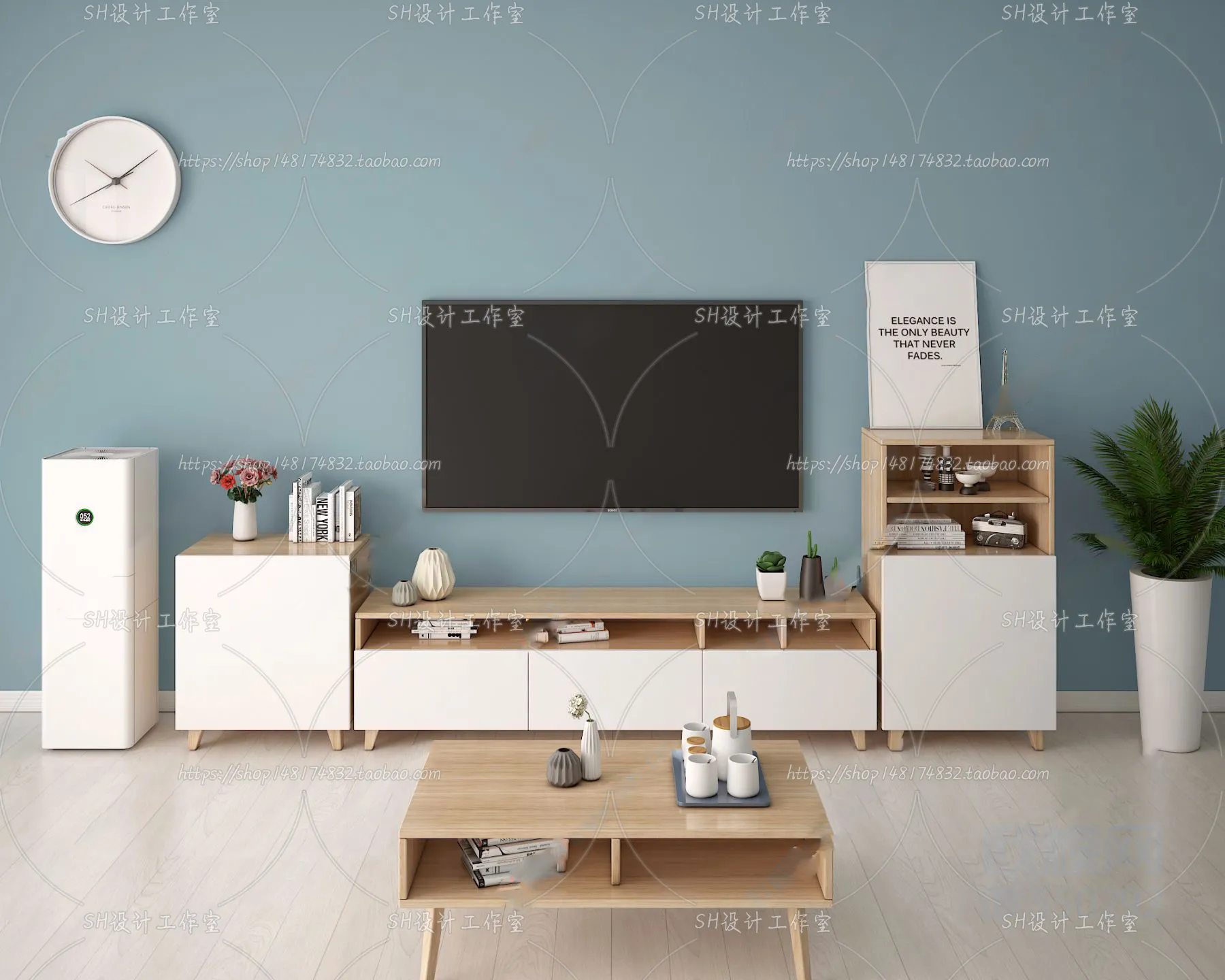 TV Cabinets – 3D Models – 0076