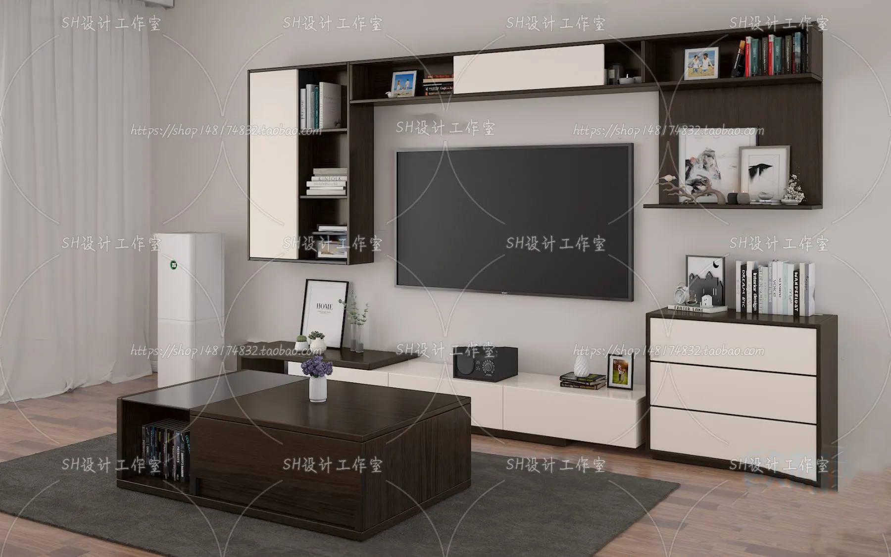 TV Cabinets – 3D Models – 0087