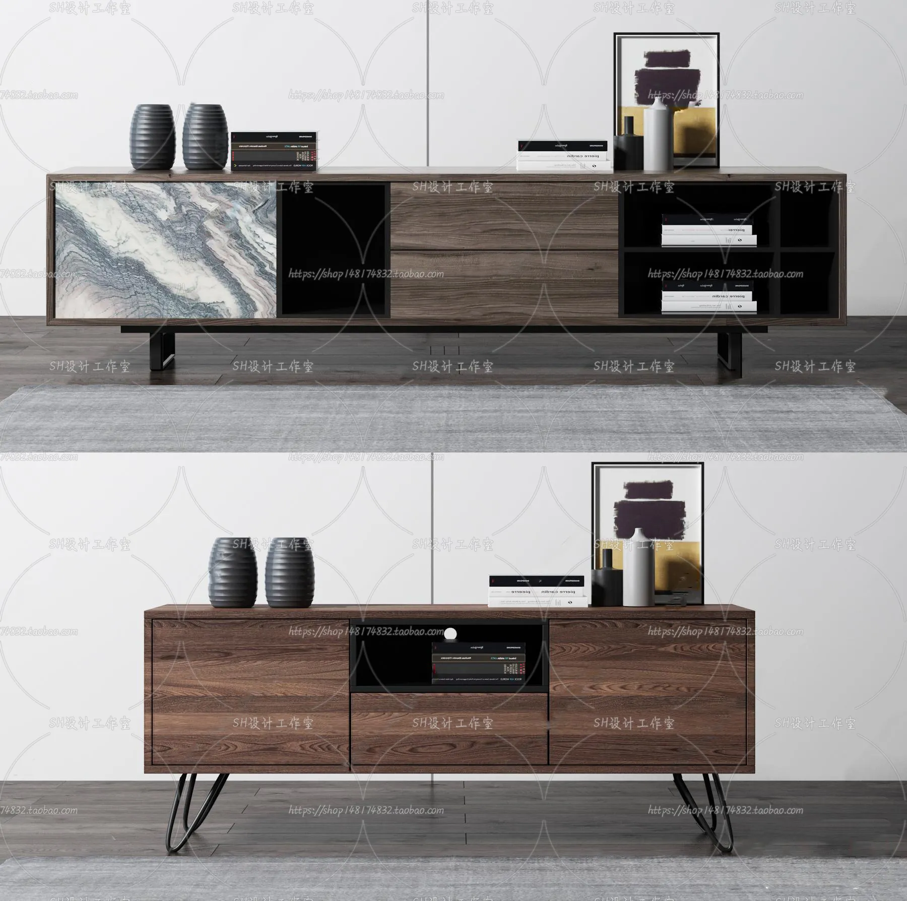 TV Cabinets – 3D Models – 0101