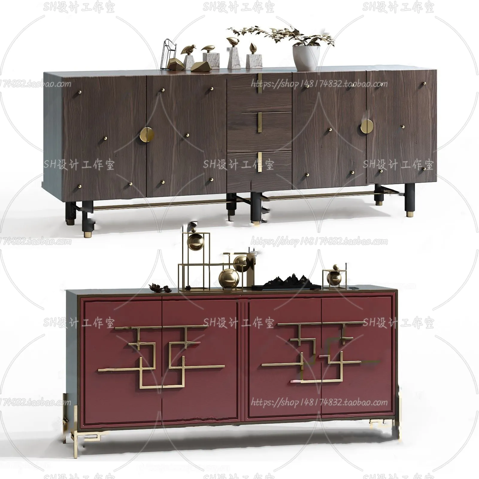 TV Cabinets – 3D Models – 0106