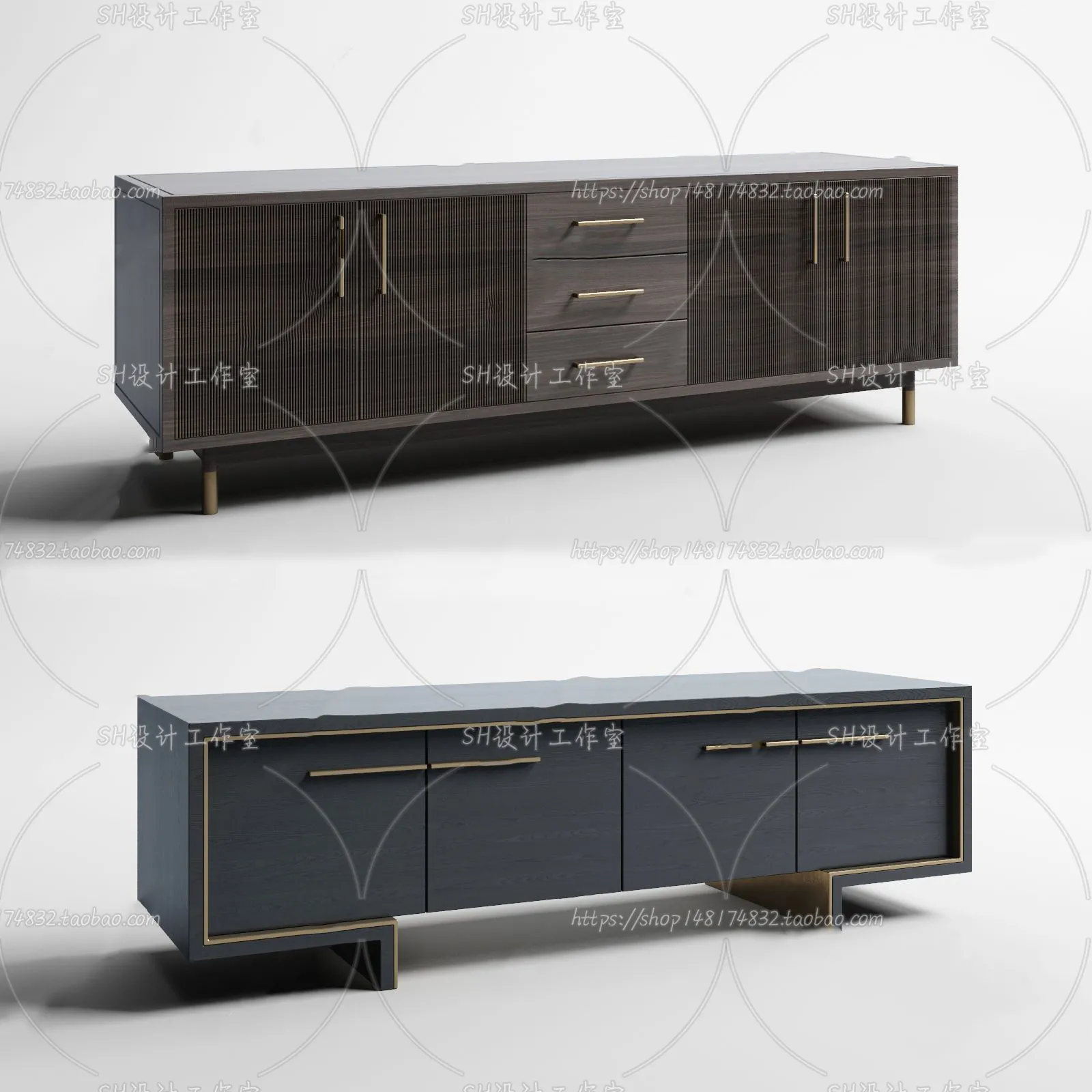 TV Cabinets – 3D Models – 0108