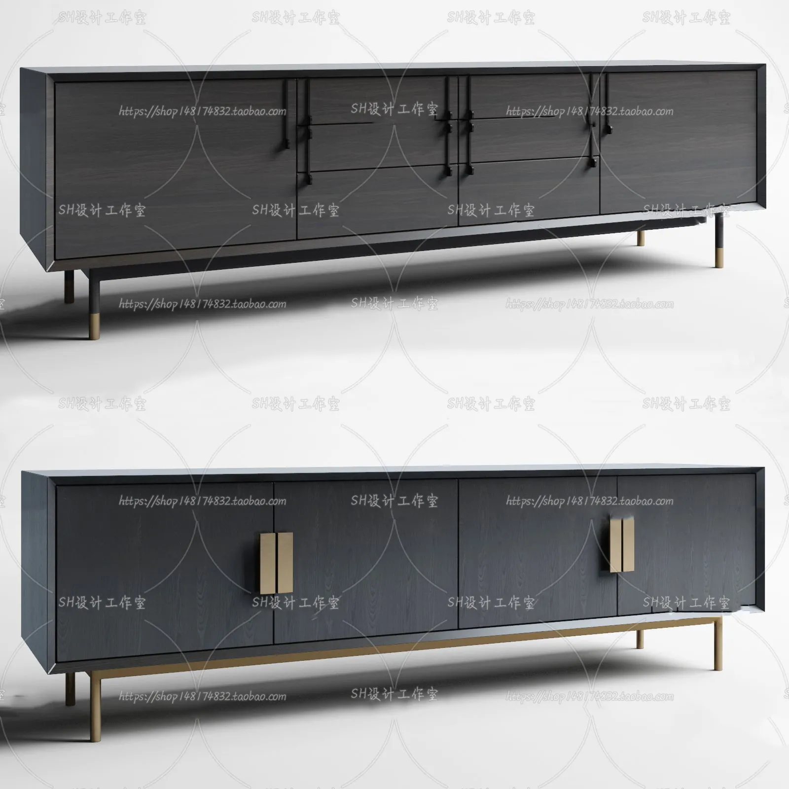 TV Cabinets – 3D Models – 0109