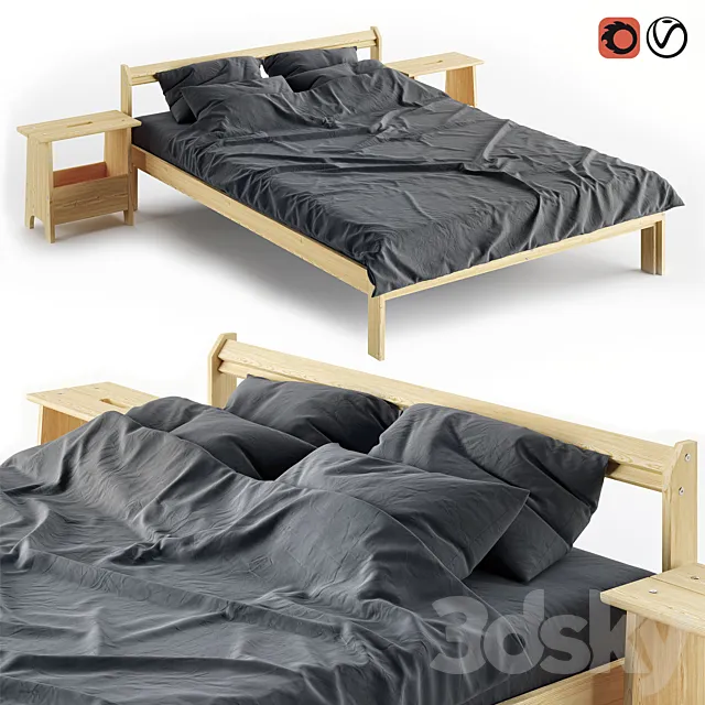Furniture – Bed 3D Models – Bed NEIDEN