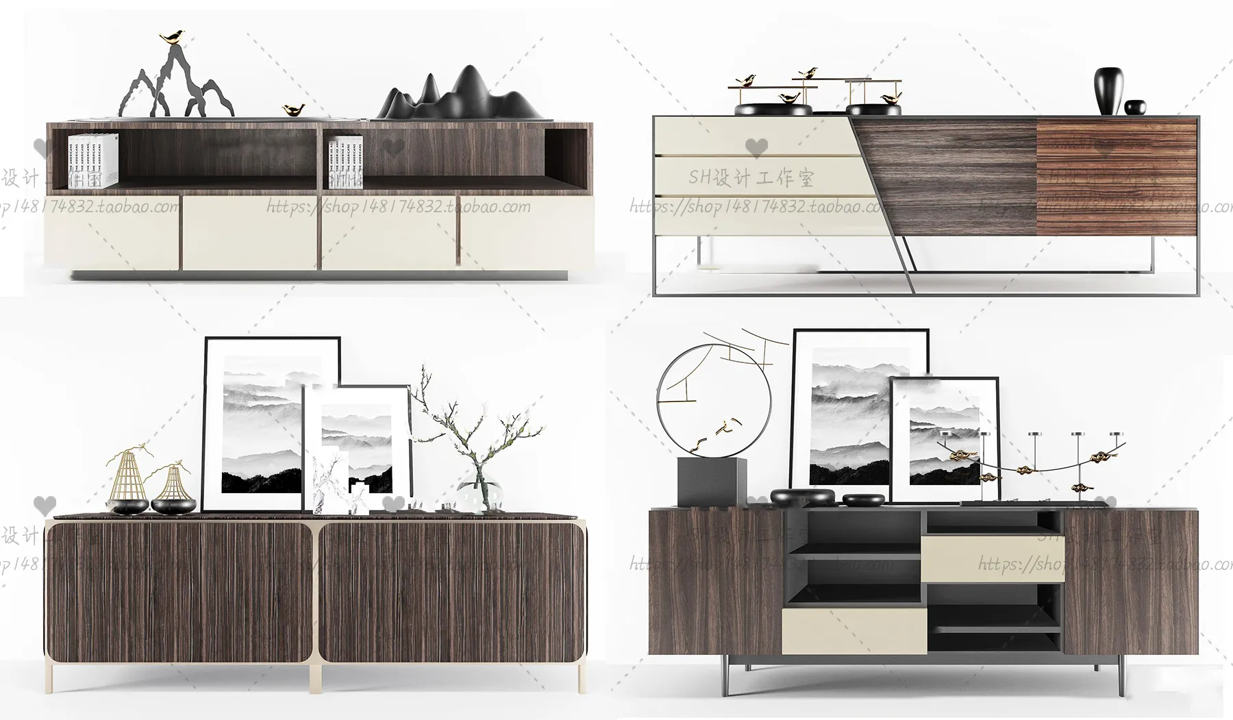 TV Cabinets – 3D Models – 0141