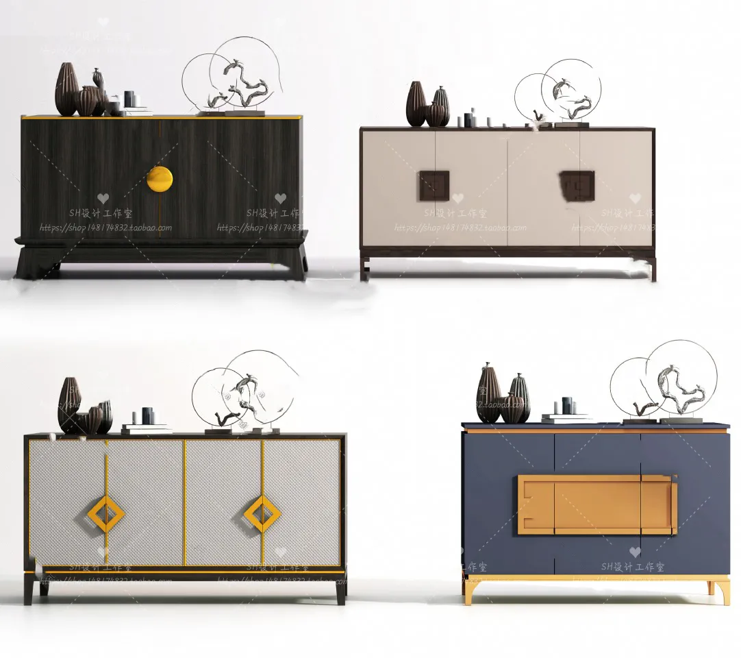TV Cabinets – 3D Models – 0148