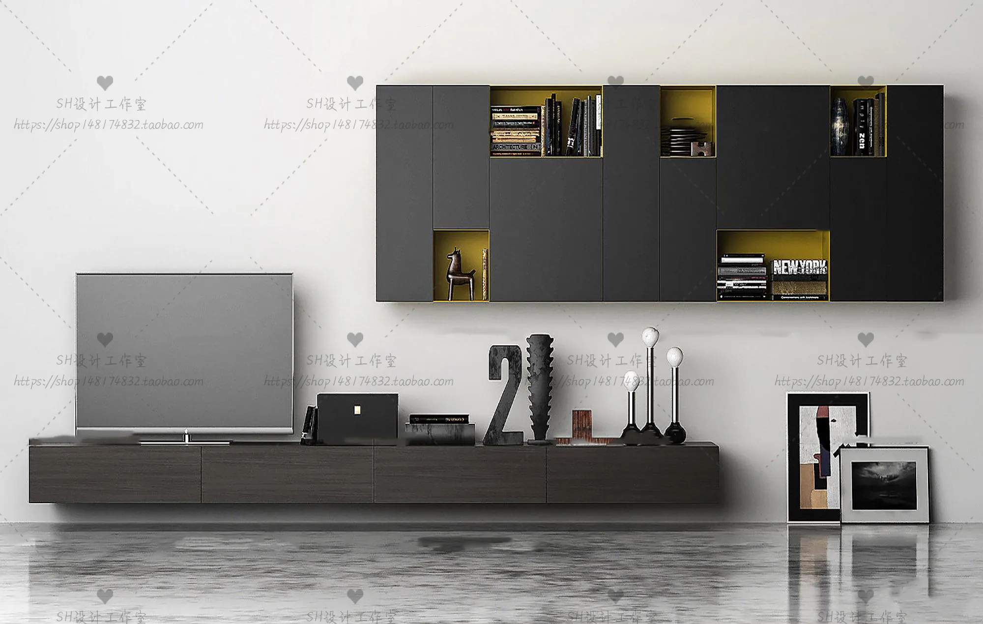 TV Cabinets – 3D Models – 0161