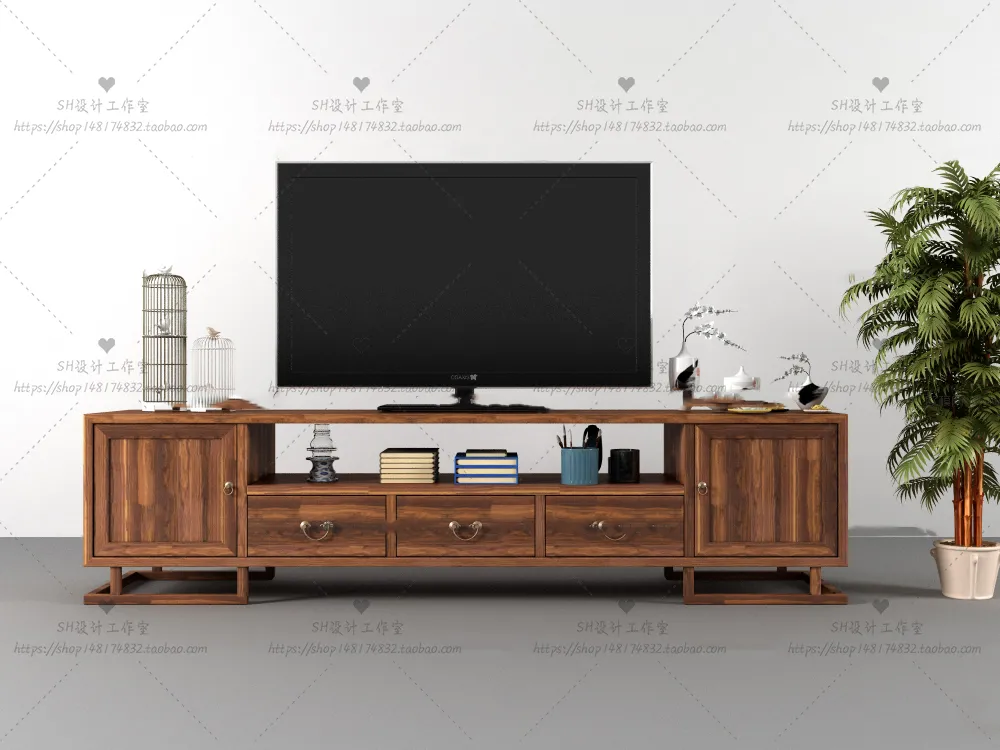 TV Cabinets – 3D Models – 0186