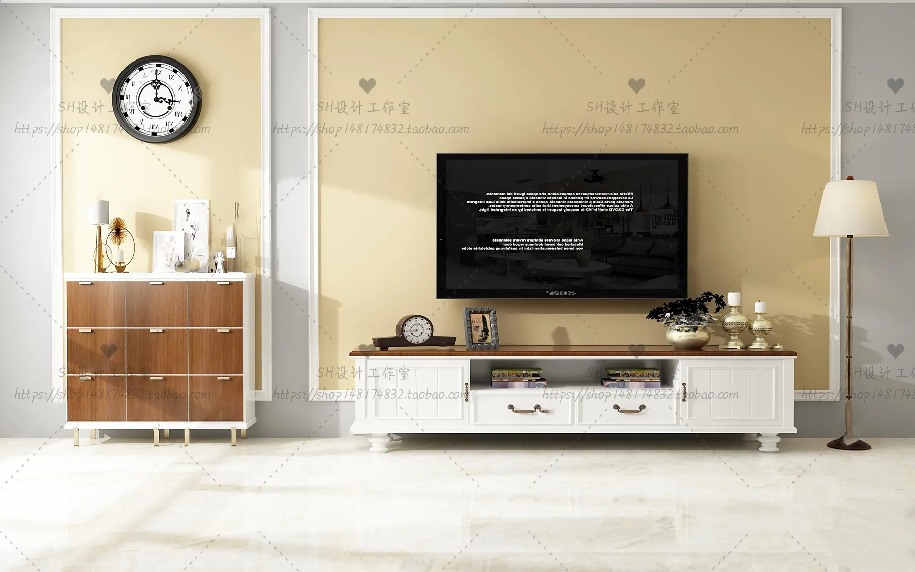 TV Cabinets – 3D Models – 0195