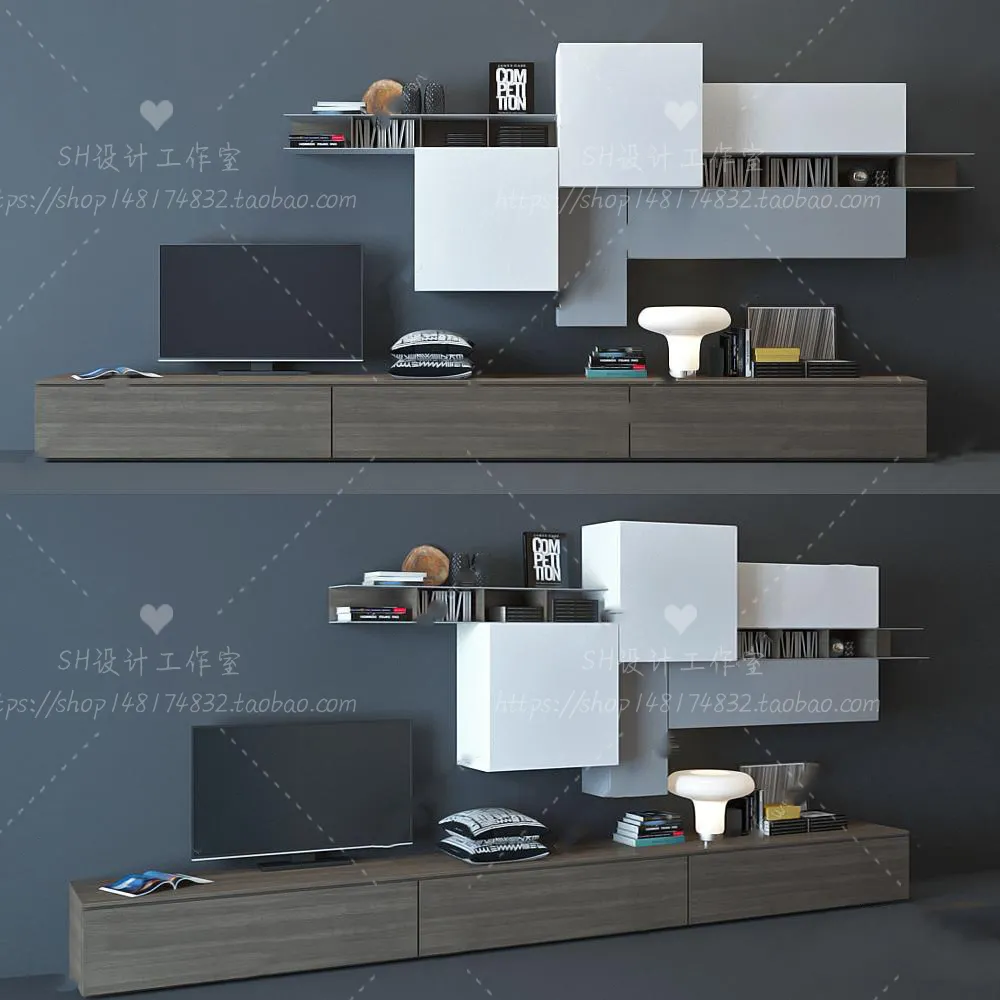 TV Cabinets – 3D Models – 0217
