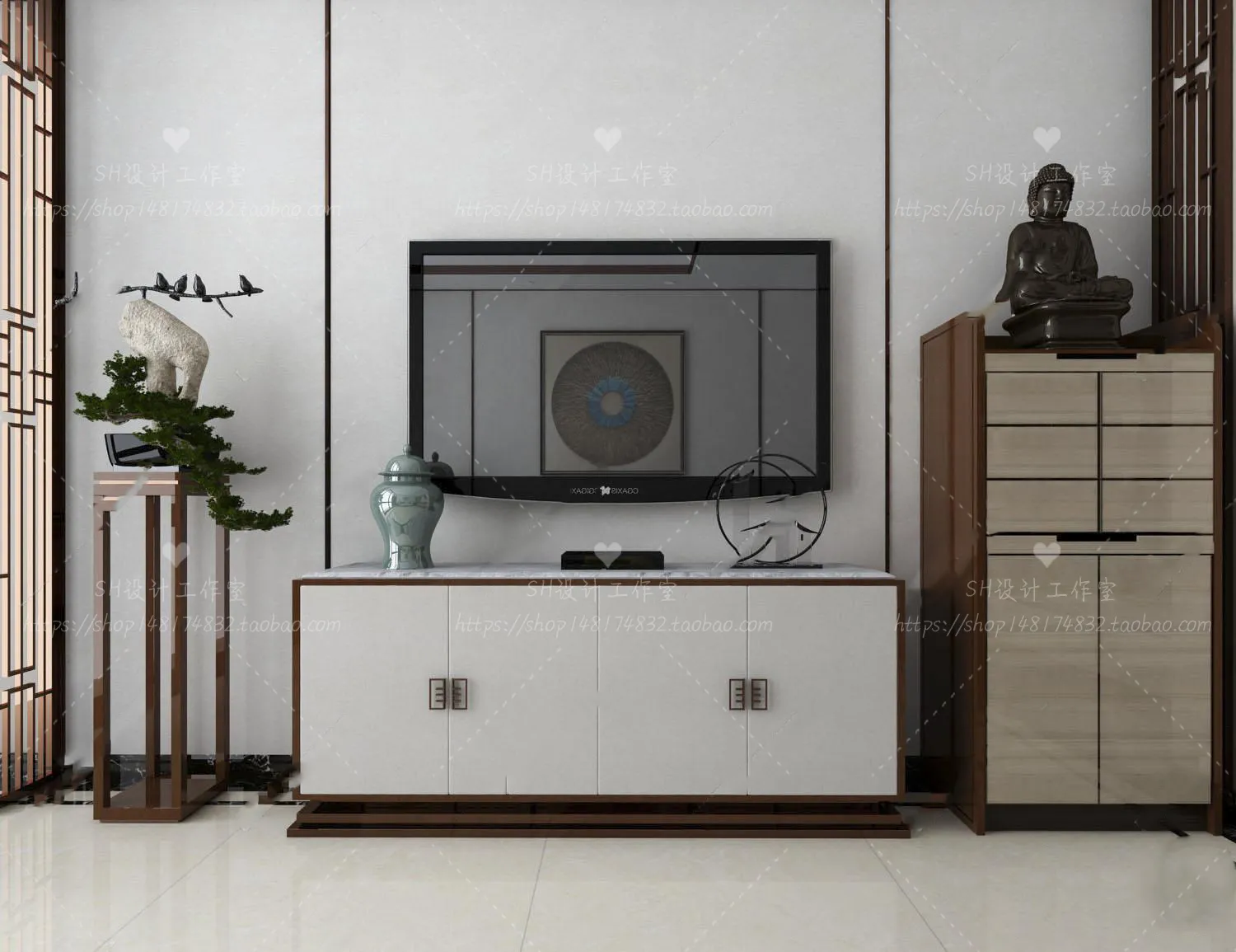 TV Cabinets – 3D Models – 0244