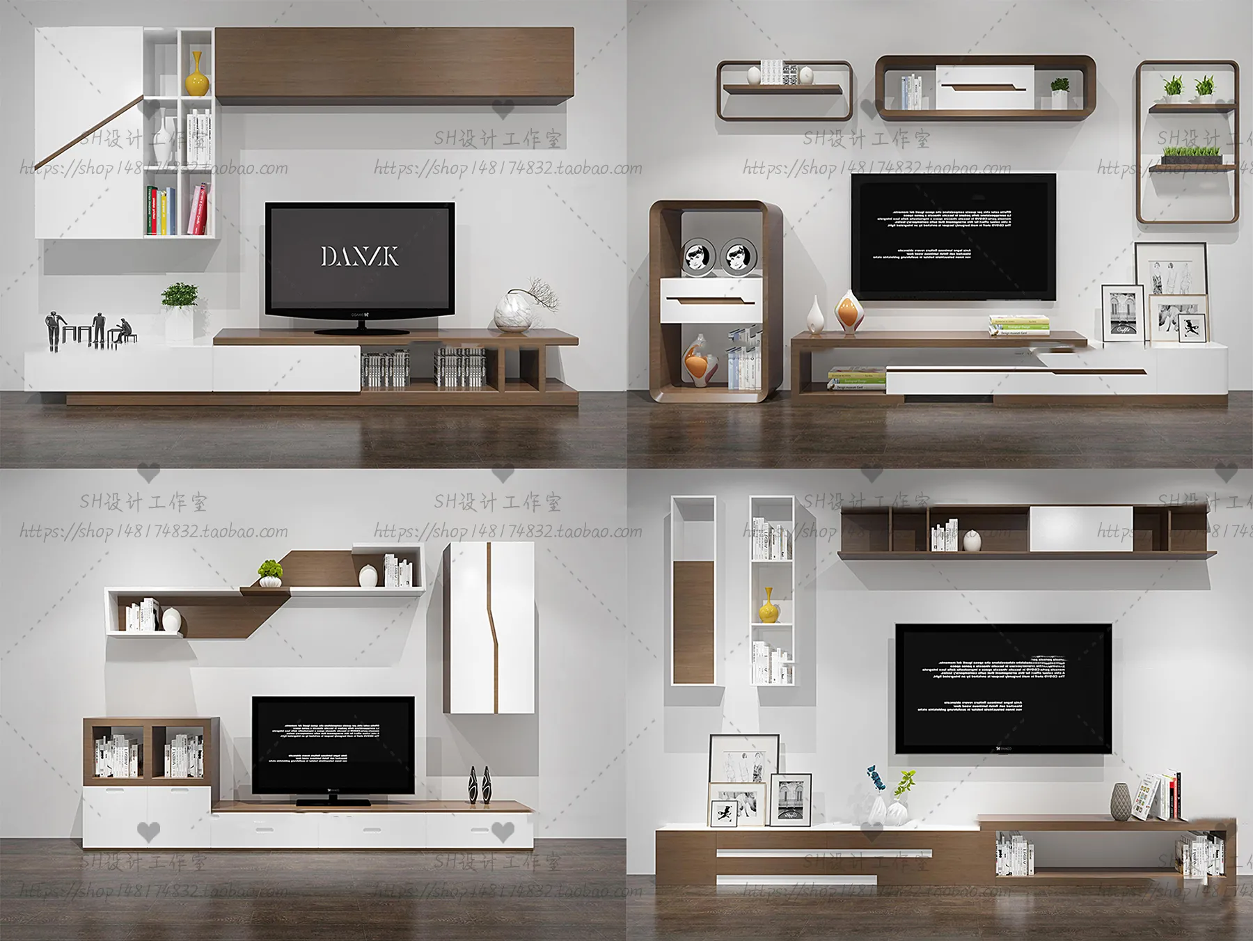 TV Cabinets – 3D Models – 0271