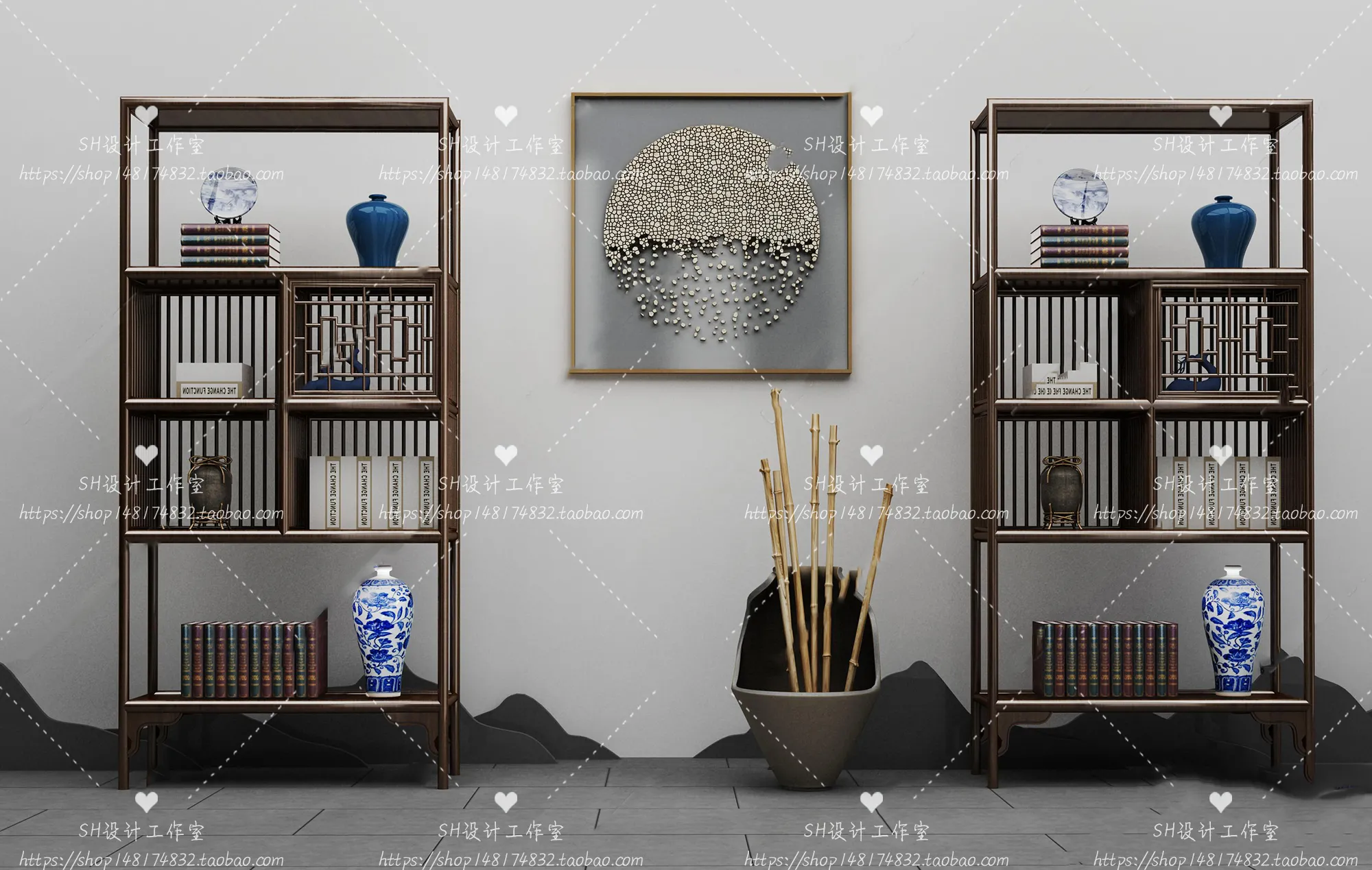 Decorative Cabinets – 3D Models – 0006