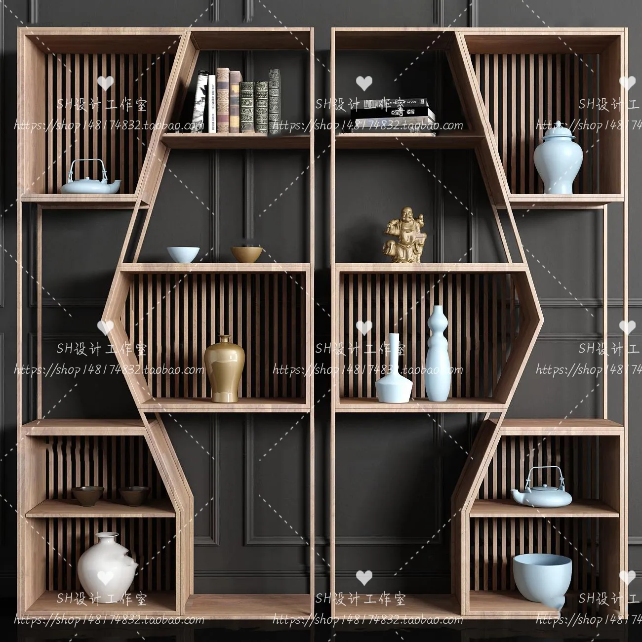 Decorative Cabinets – 3D Models – 0021