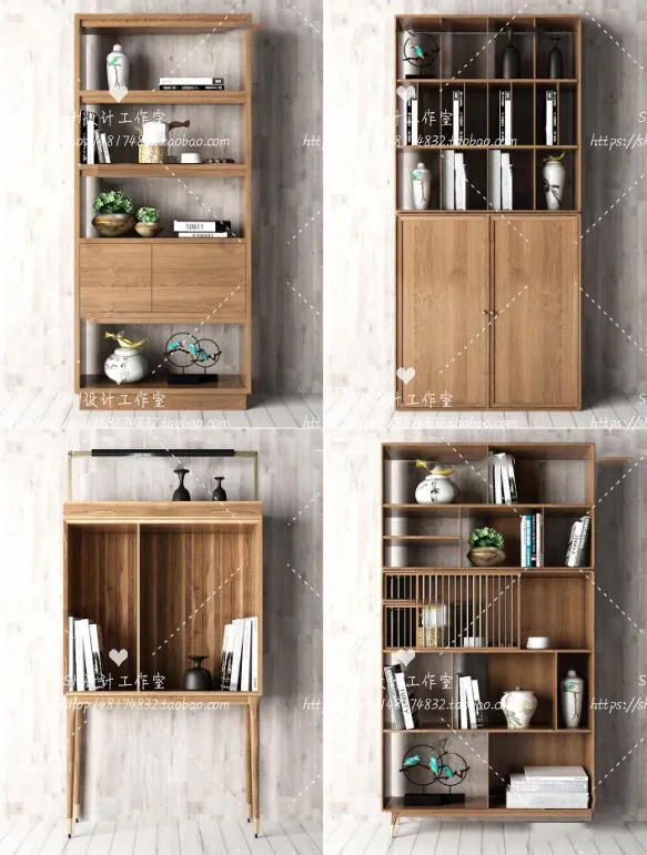 Decorative Cabinets – 3D Models – 0028