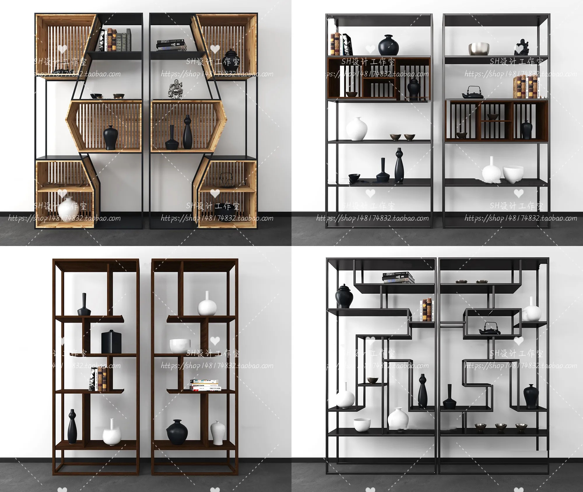 Decorative Cabinets – 3D Models – 0044