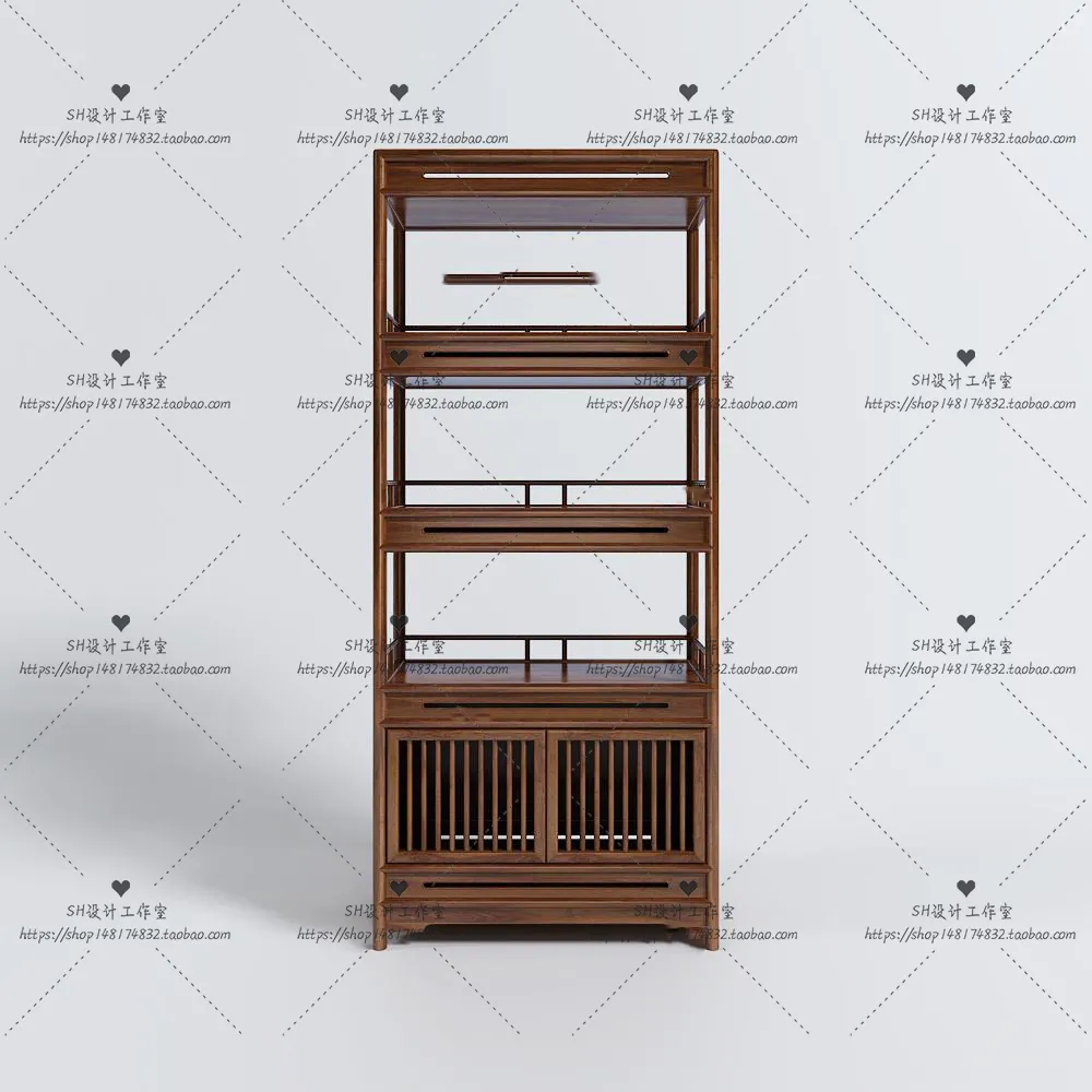 Decorative Cabinets – 3D Models – 0056