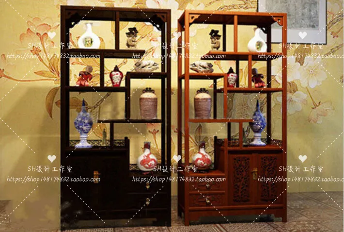 Decorative Cabinets – 3D Models – 0064