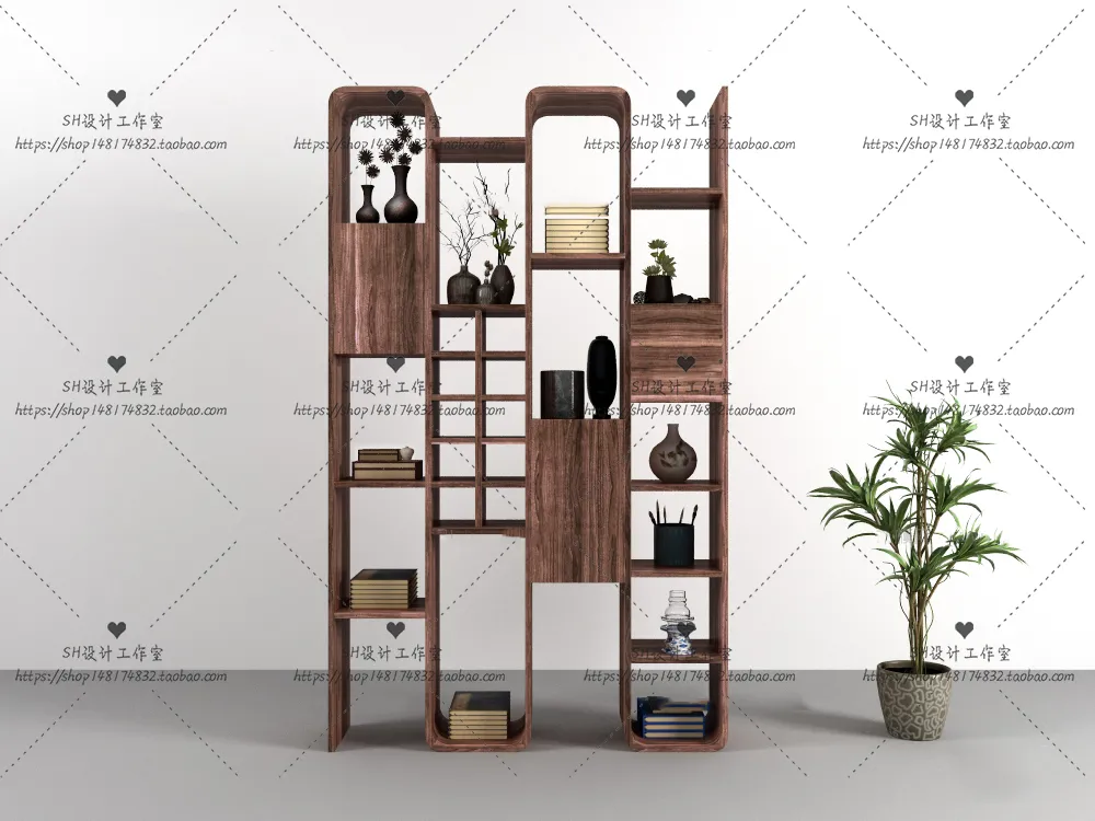 Decorative Cabinets – 3D Models – 0072