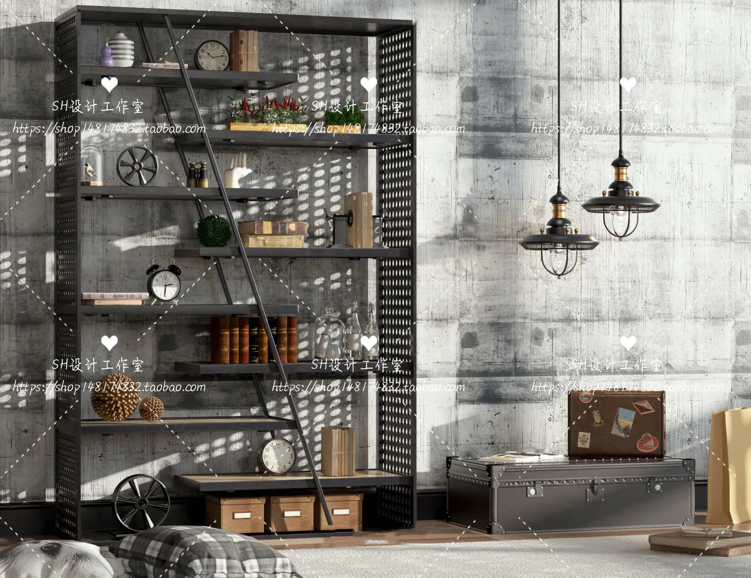 Decorative Cabinets – 3D Models – 0103