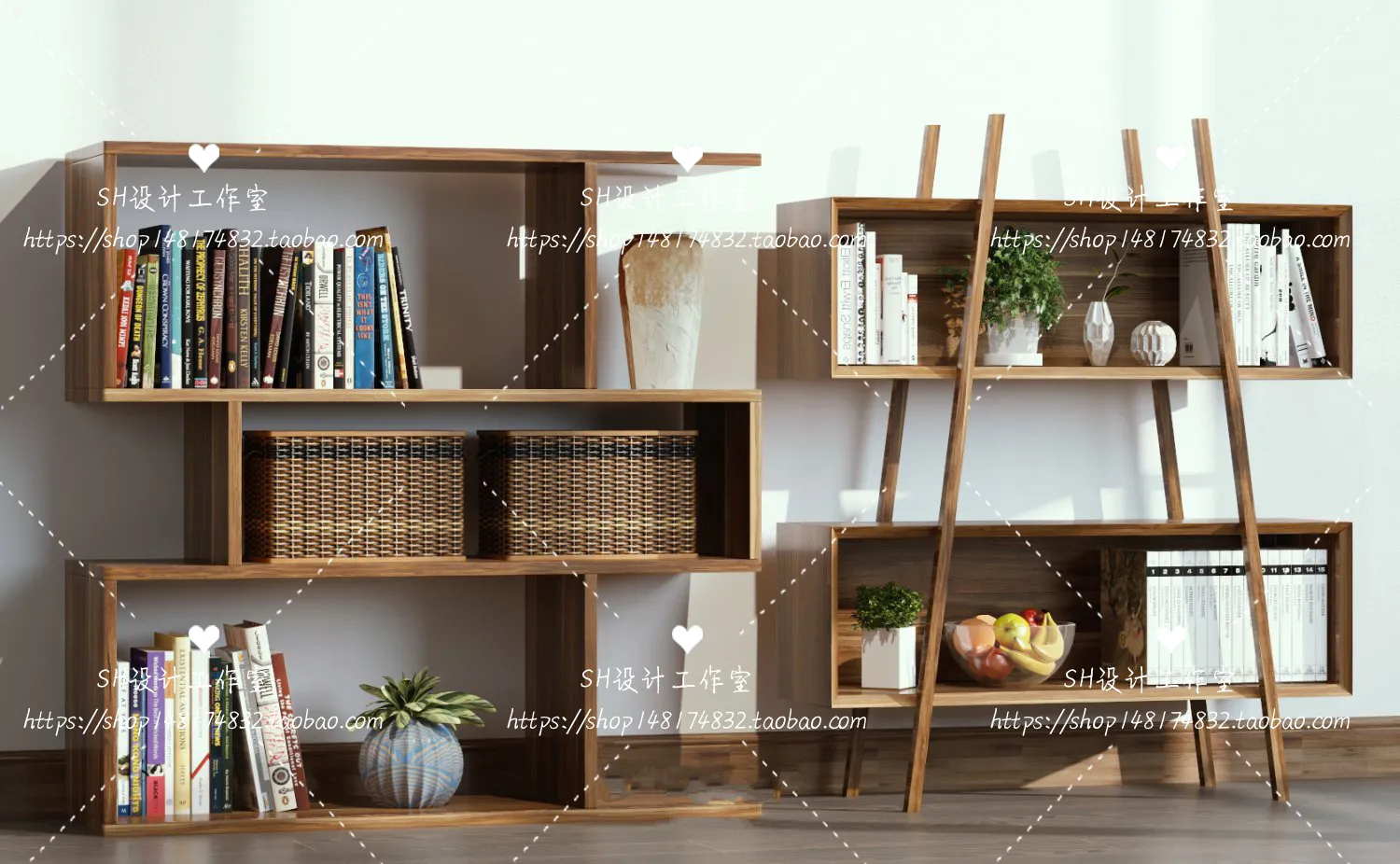 Decorative Cabinets – 3D Models – 0112